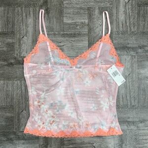 NEW Via Nicki Sheer Floral Cami Size Medium